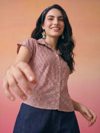 Janasya Multi Shirt Cotton Top | Grocsy