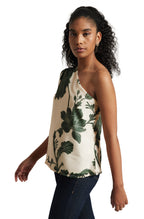 Zaccai Women's Cream Organza Floral Top | Grocsy