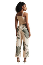 Zaccai Women's Cream Organza Floral Co-ord Set | Grocsy