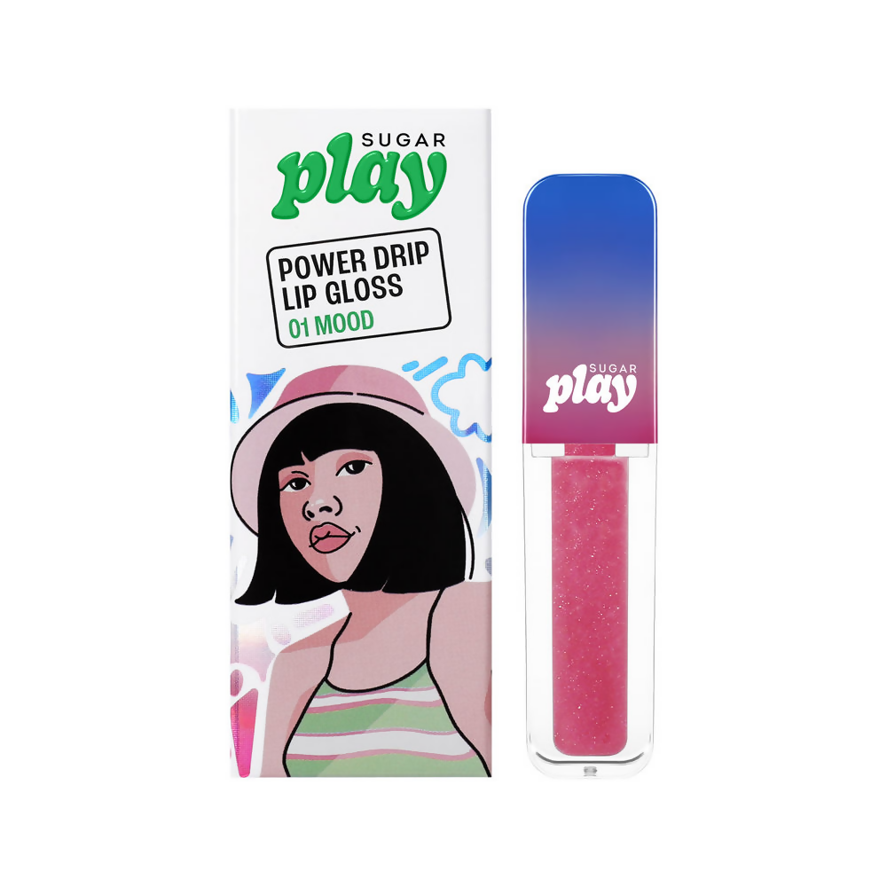 Sugar Play Power Drip Lip Gloss - 01 Mood | Grocsy