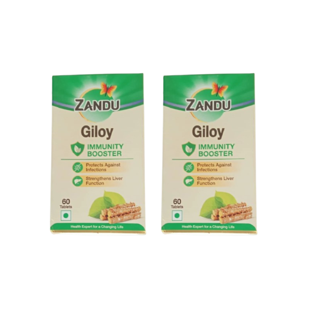 Zandu Giloy Immunity Booster Capsules | Grocsy