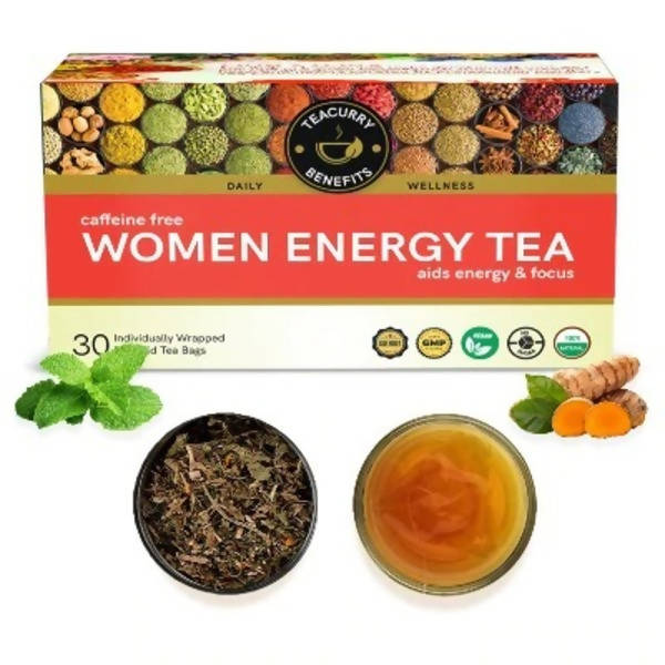 Teacurry Women Energy Tea | Grocsy