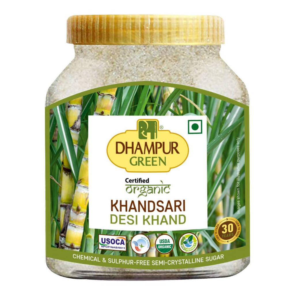Dhampur Green Desi Khand Khandsari Sugar | Grocsy