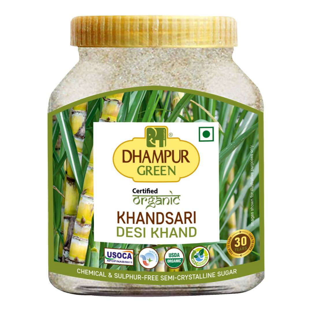 Dhampur Green Desi Khand Khandsari Sugar | Grocsy