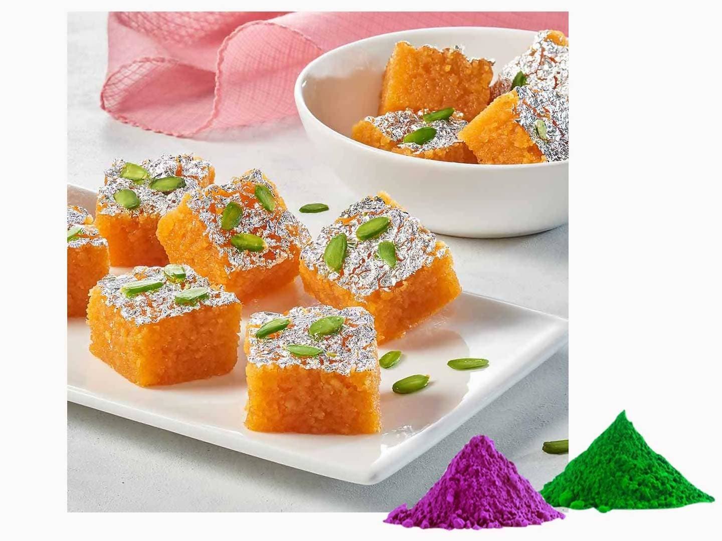 Bikanervala Moongdal Burfi Holi Special | Grocsy
