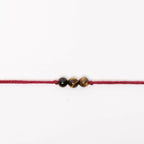 Indianvibez Bodh Success Shield Real Crystal Stone Rakhi | Grocsy