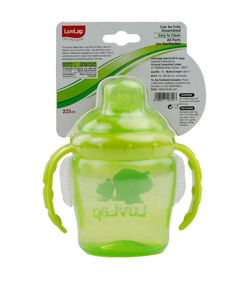 LuvLap Hippo Spout Sipper Cup | Grocsy