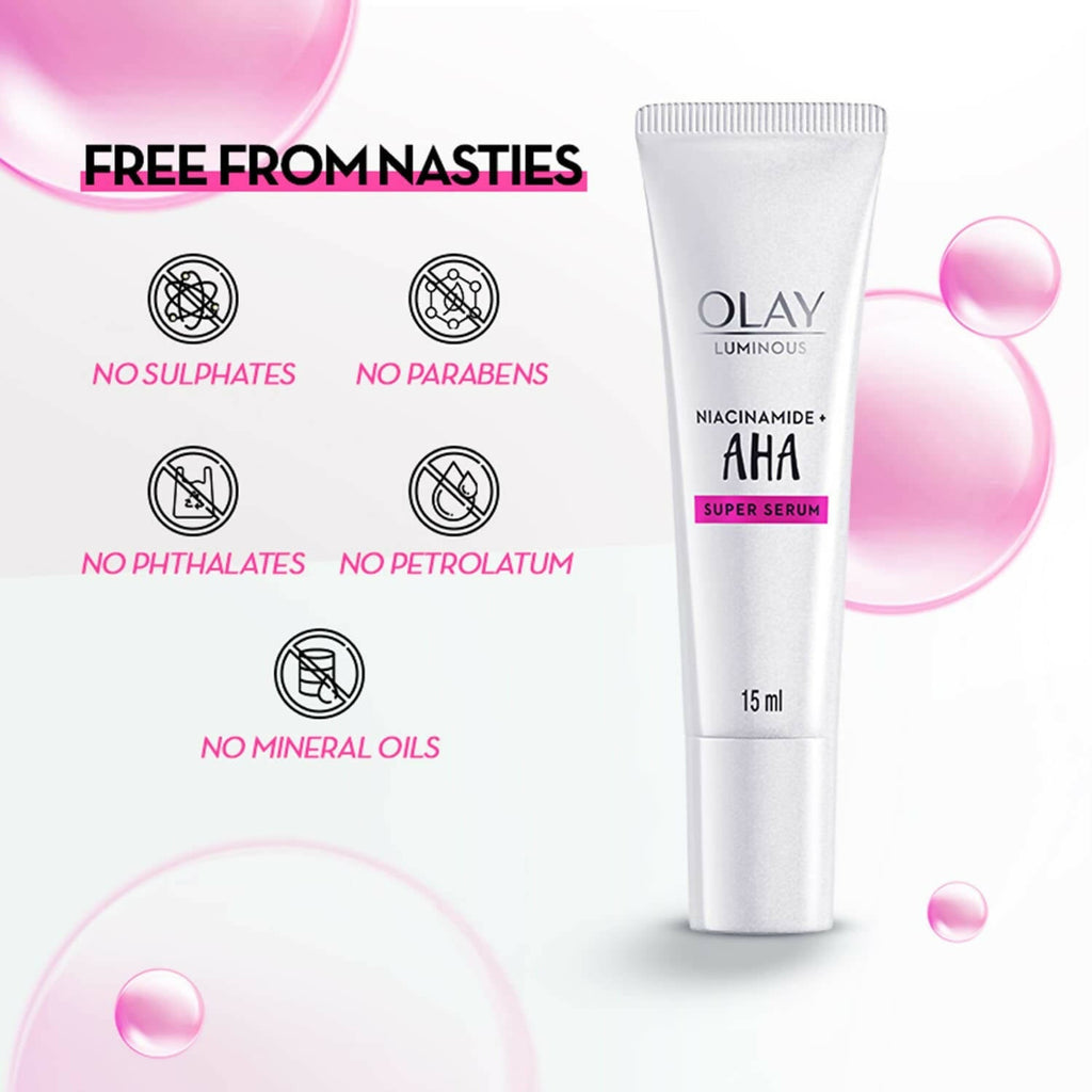 Olay Aha & Niacinamide Super Serum | Grocsy
