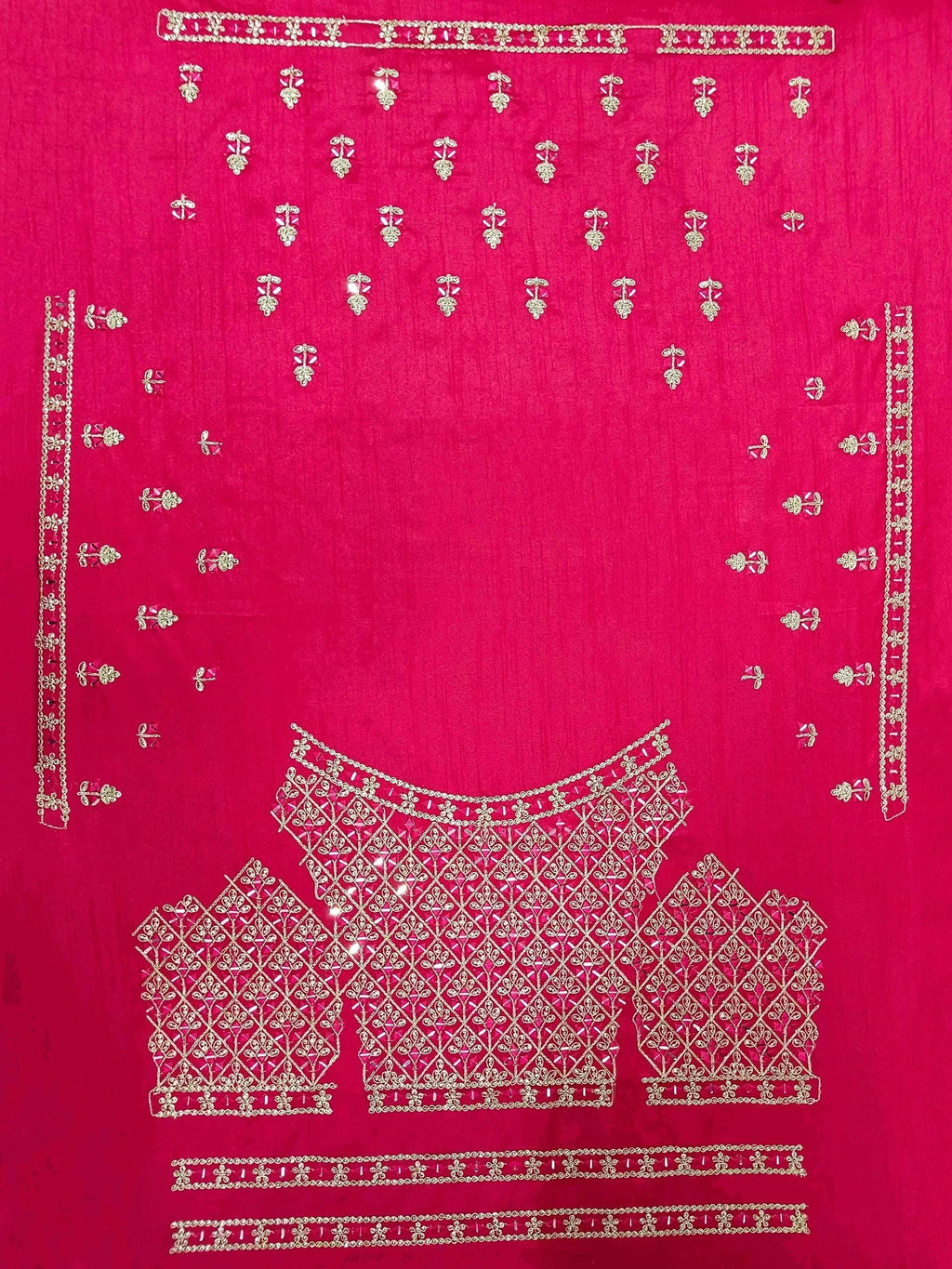 Tulsi Art Enchanting Pink Sequins Georgette Sangeet Wear Lehenga Choli | Grocsy