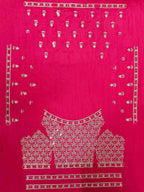 Tulsi Art Enchanting Pink Sequins Georgette Sangeet Wear Lehenga Choli | Grocsy