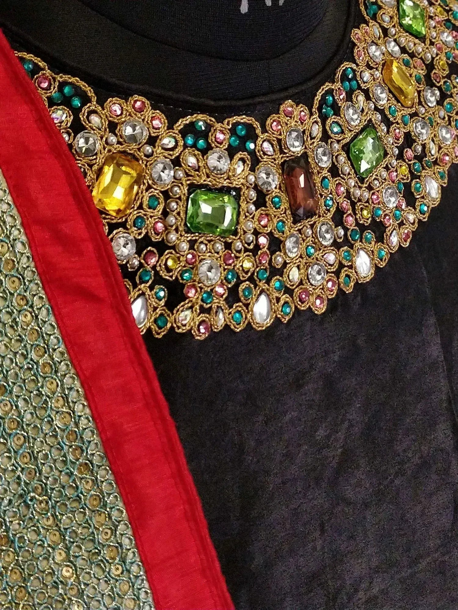 Tulsi Art Anushka Sharma Multi-Color Floral Printed Silk Wedding Lehenga Choli | Grocsy