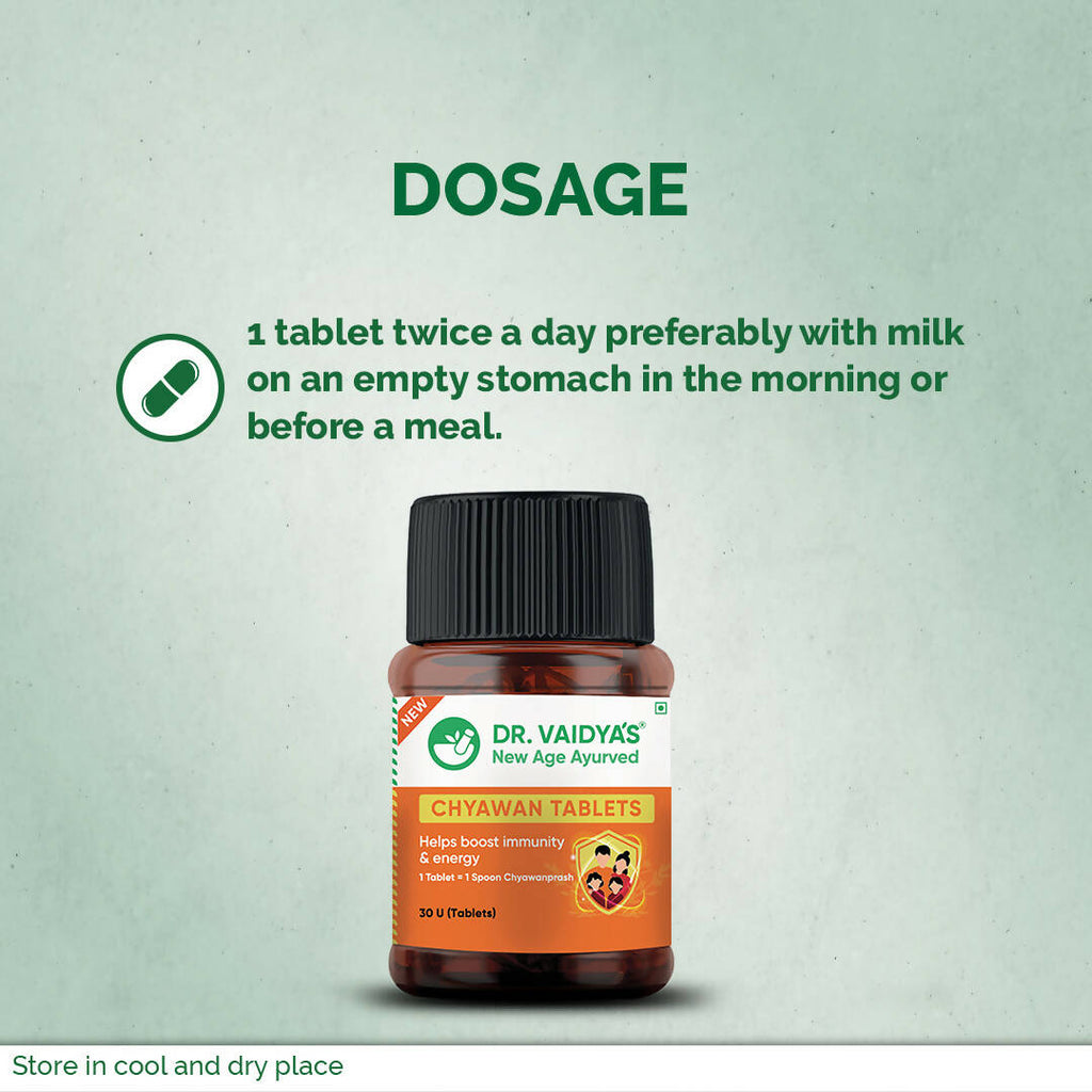 Dr. Vaidya's Chyawan Tablets | Grocsy