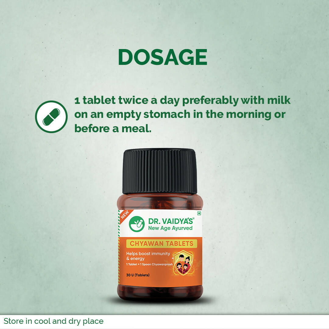 Dr. Vaidya's Chyawan Tablets | Grocsy