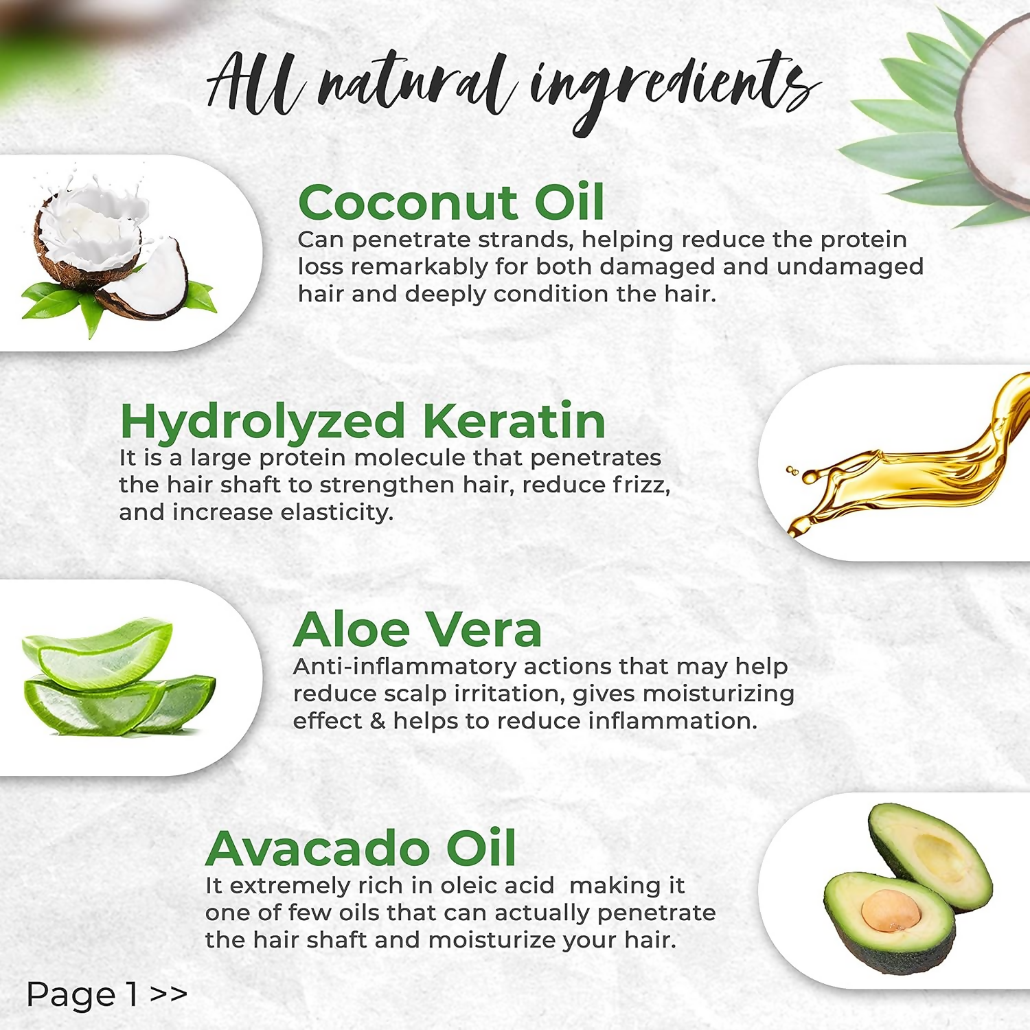 Nuskhe By Paras Ayurvedic Coconut Conditioner | Grocsy