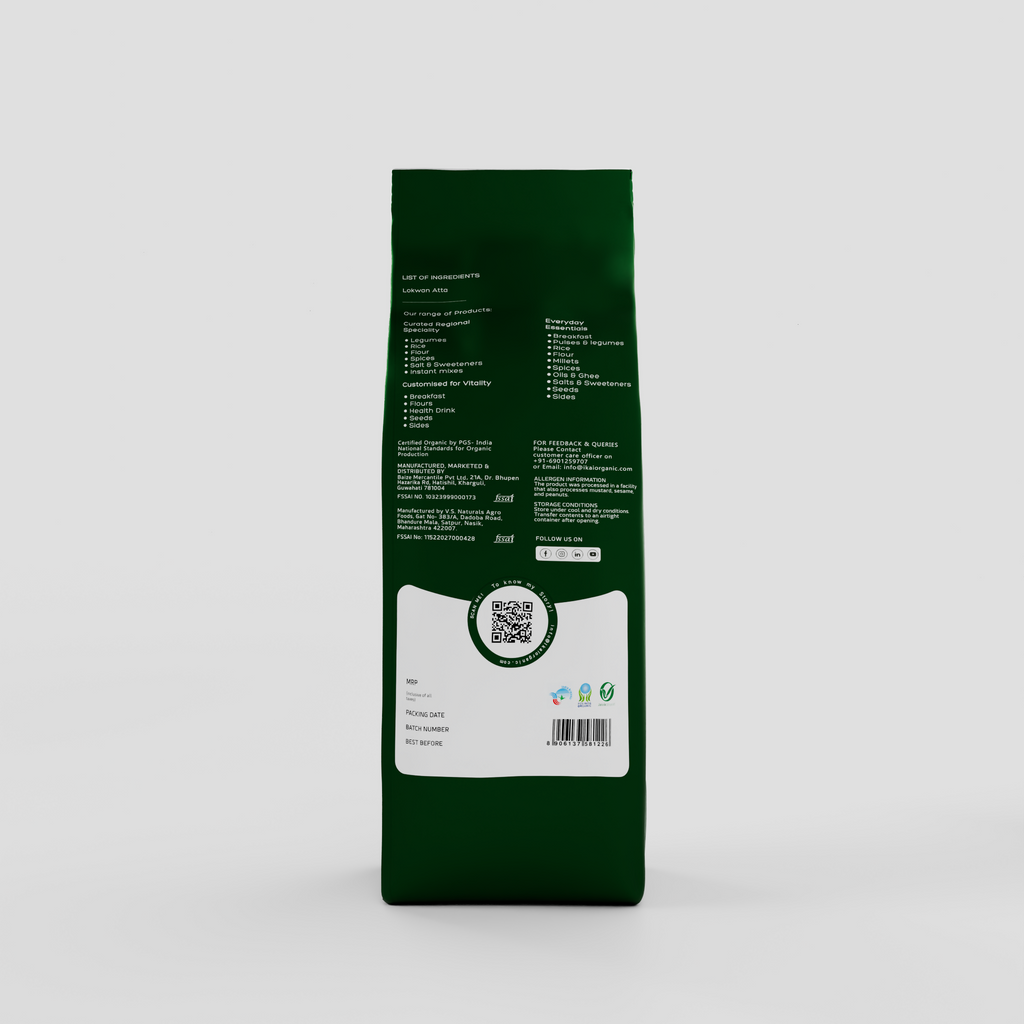 IKAI Organic Lokwan Atta