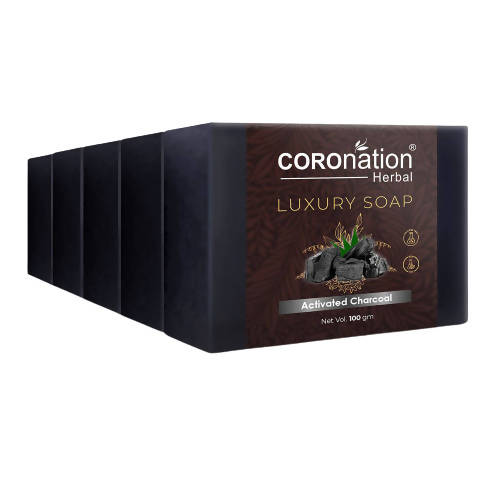 Coronation Herbal Activated Charcoal Luxury Soap | Grocsy