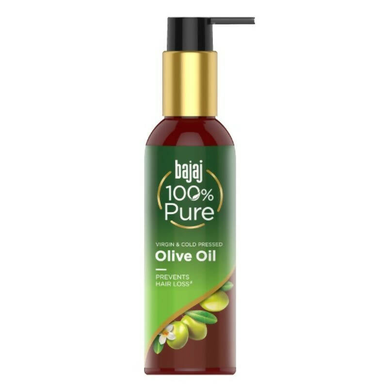 Bajaj 100% Pure Olive Oil for Prevents Hair Loss | Grocsy