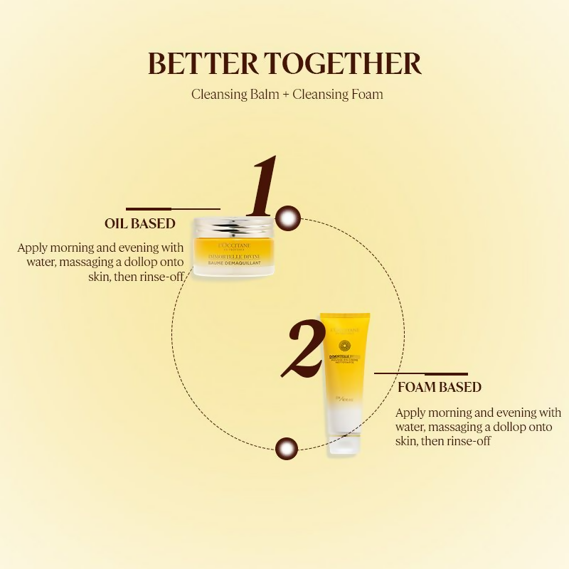 L'Occitane Immortelle Divine Cleansing Balm | Grocsy