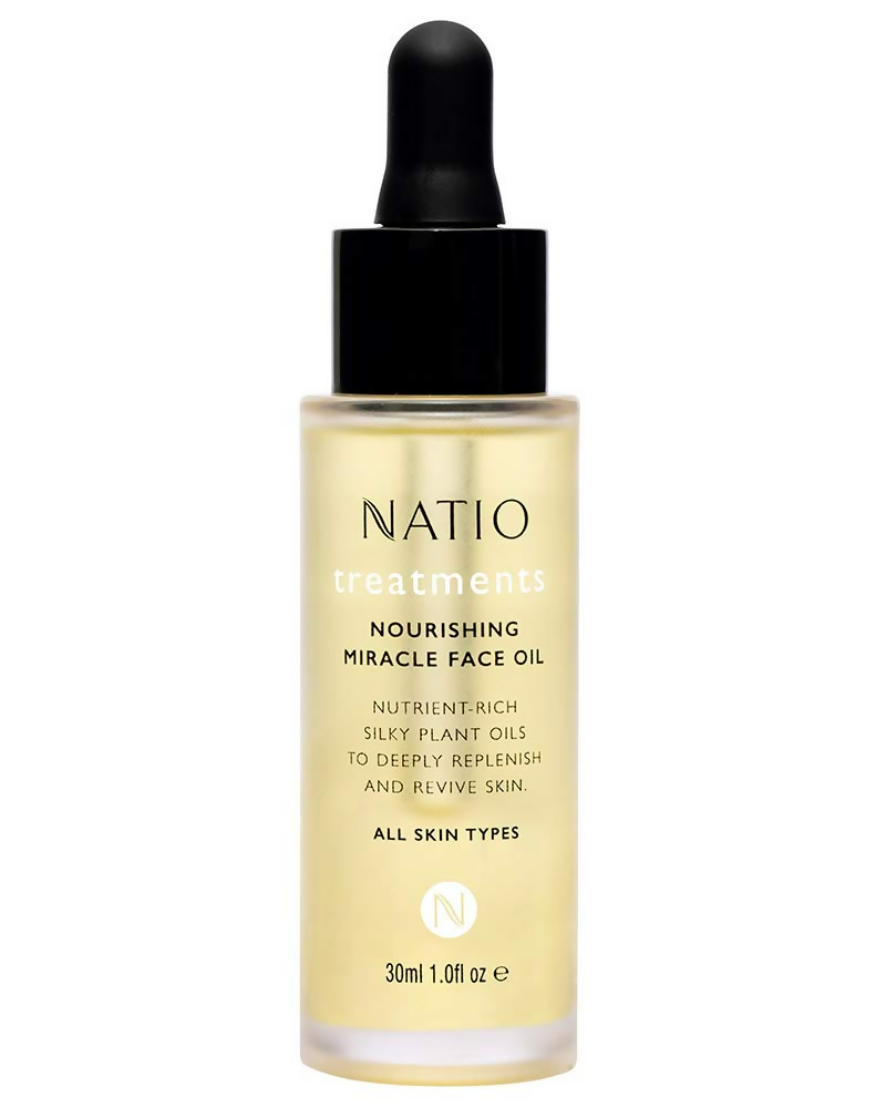 Natio Treatments Nourishing Miracle Face Oil | Grocsy