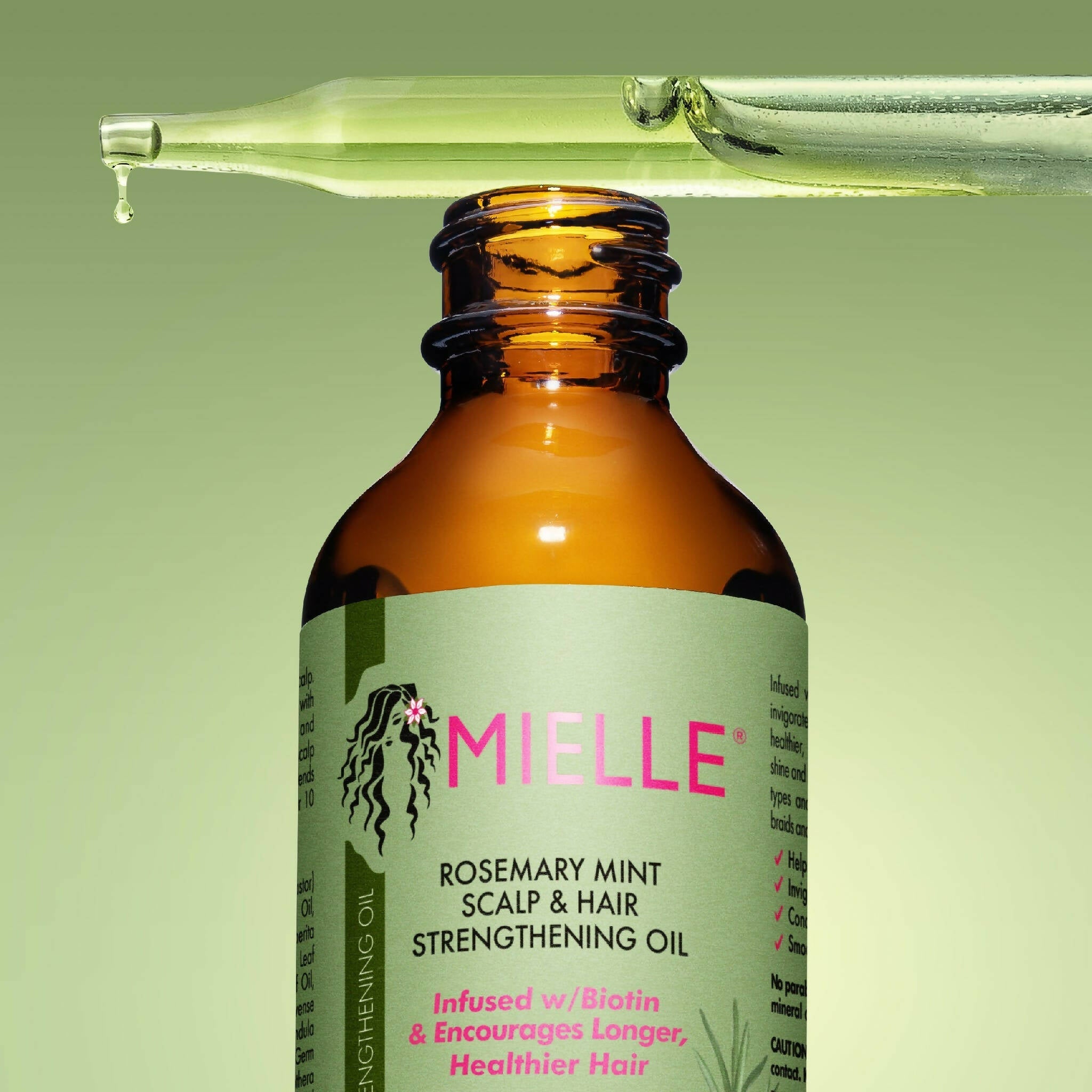 Mielle Rosemary Mint Scalp & Hair Strengthening Oil | Grocsy