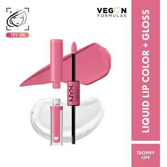 NYX Professional Makeup Shine Loud High Shine Lip Color and Gloss - Trophy Life | Grocsy