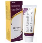 Micro Glyco 6 Glycolic Acid Cream For Dry Skin Acne & Hyperpigmentation | Grocsy