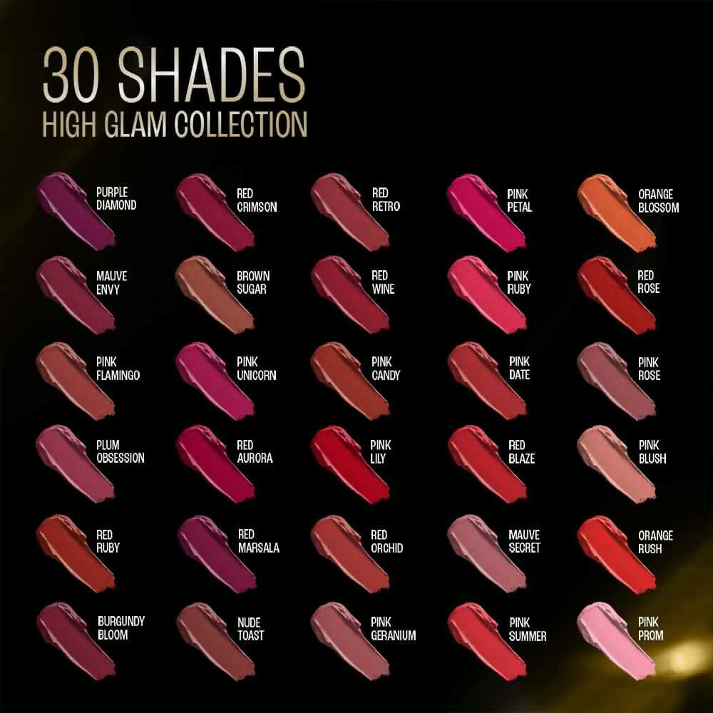 Lakme Forever Matte Lipstick, Made With French Rose Oil Extracts - Pink Geranium | Grocsy