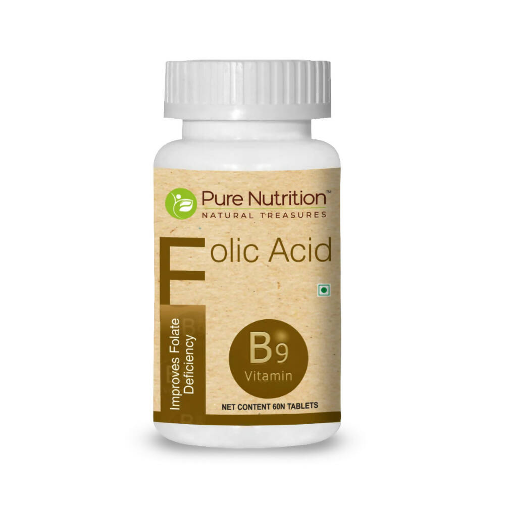 Pure Nutrition Iron Folic Acid with Zinc & Vitamin C Tablets | Grocsy