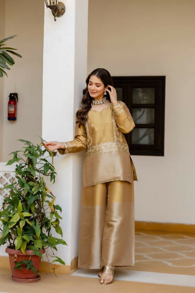 Teeya Creation Multi Color Pure Banarasi Viscose Party War Trending Salwar suit | Grocsy