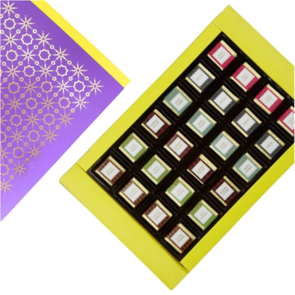 Dibha Ruchoks Assorted Chocolate Gift Pack (24 Assorted Chocolates) | Grocsy