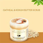 Glamveda Oatmeal & Kokum Butter Smoothing Scrub | Grocsy
