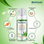 Medimade Wellness Foaming Face Wash With Aloe Vera | Grocsy