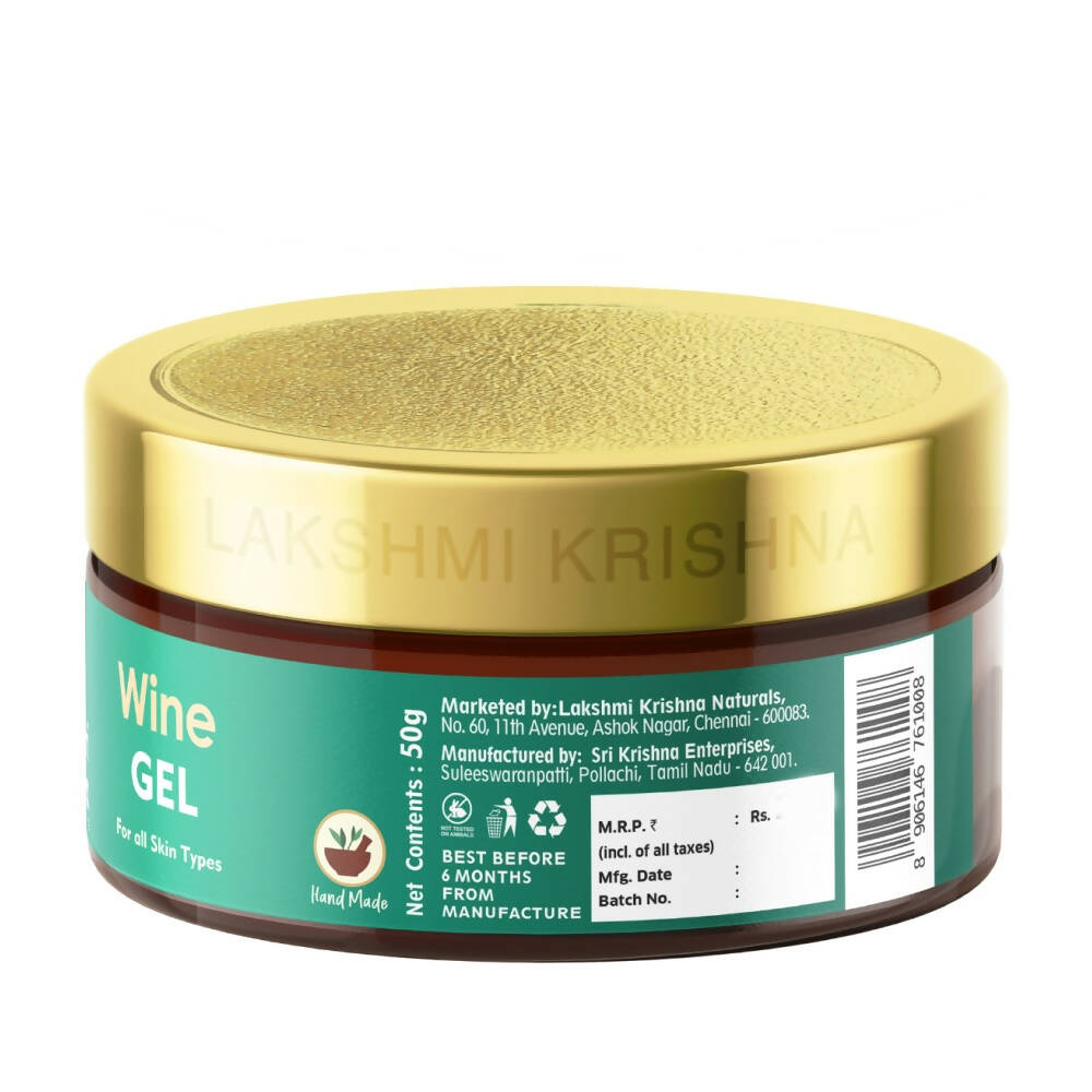 Lakshmi Krishna Naturals Wine Gel | Grocsy