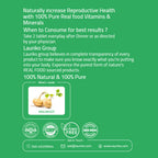 Laurik Maca Root Supplement 1000Mg Tablets | Supports Stamina, Strength & Energy | Grocsy