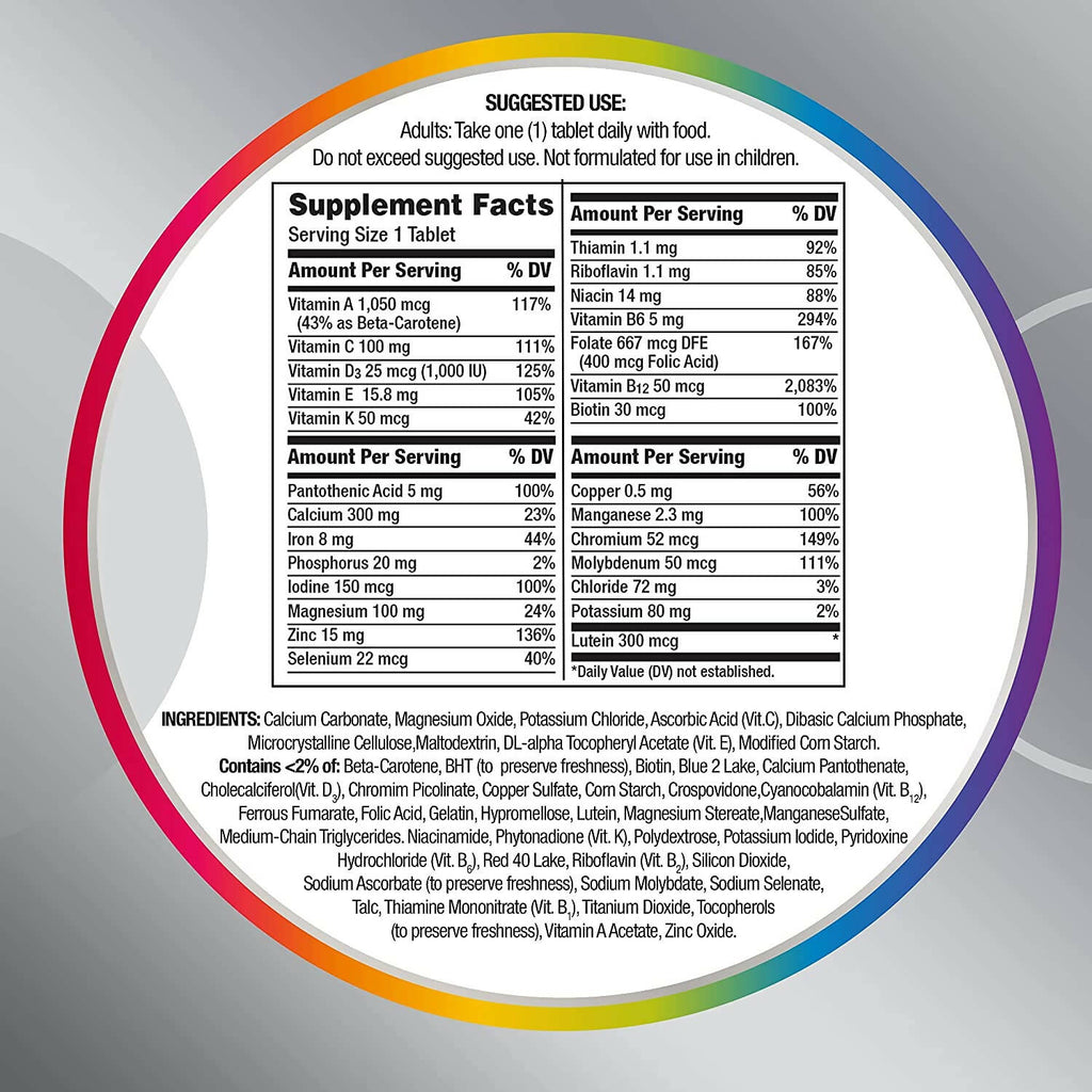 Centrum Silver Women 50+ Multivitamin Tablets | Grocsy
