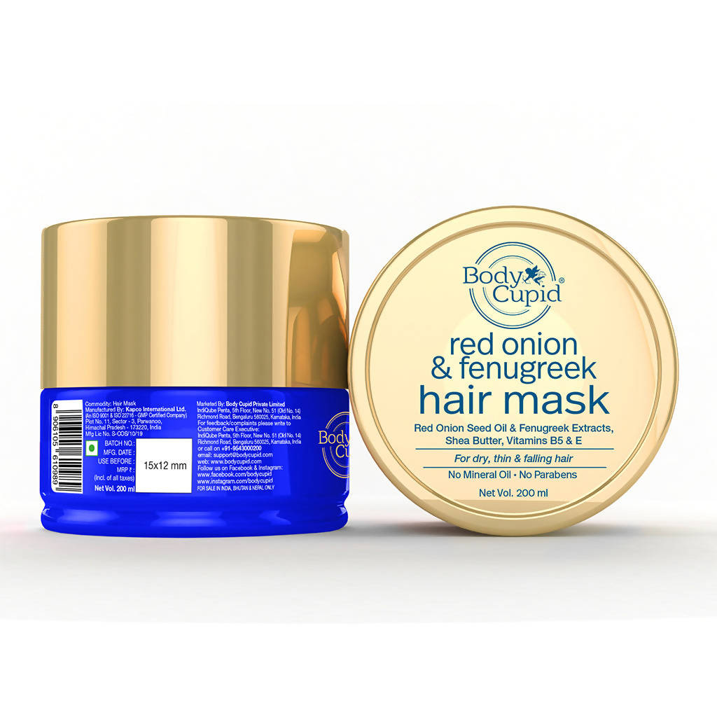 Body Cupid Red Onion And Fenugreek Hair Mask | Grocsy