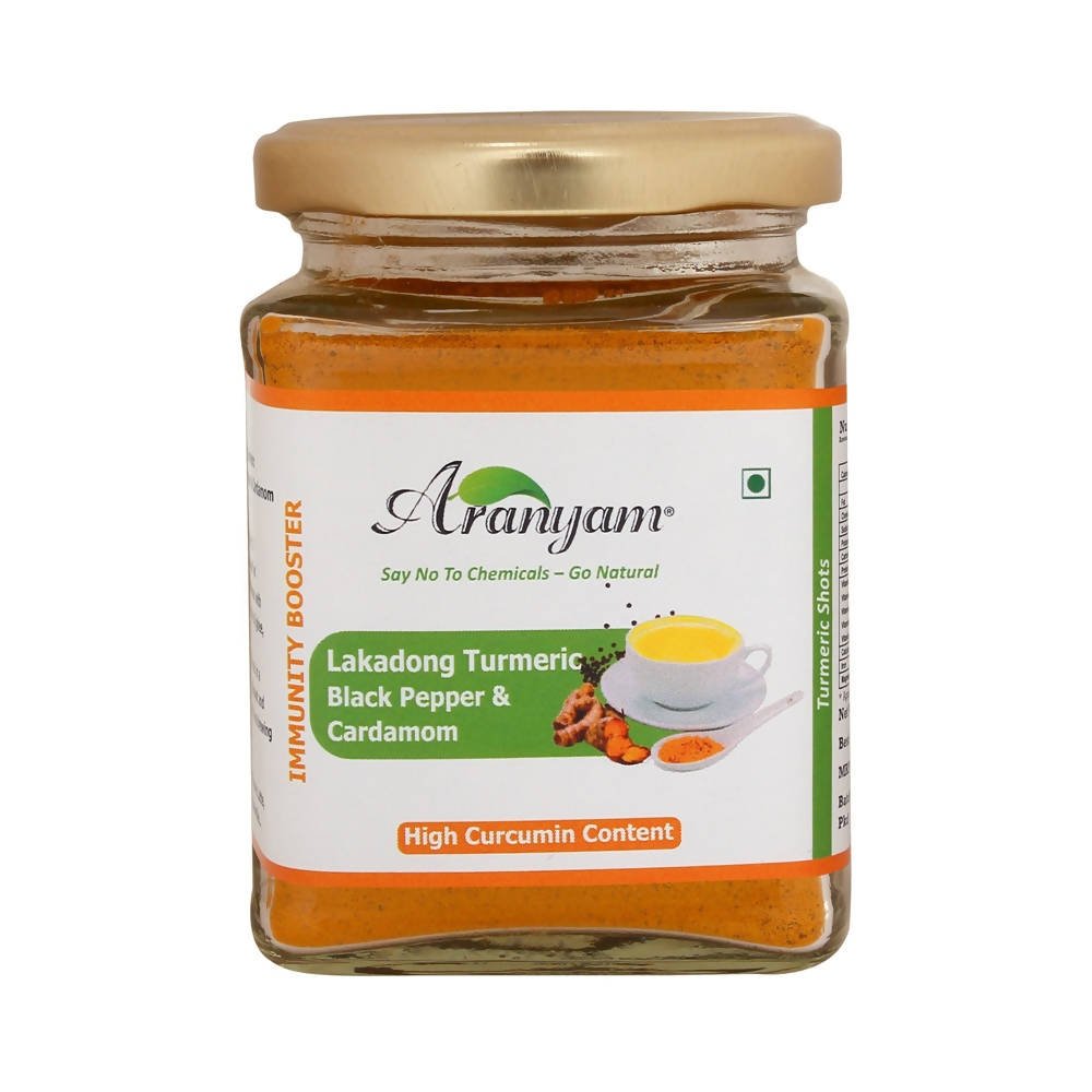 Aranyam Lakadong Turmeric Black Pepper & Cardamon | Grocsy