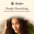 Indulgeo Essentials Cold Pressed Castor Oil For Hair Growth | Grocsy