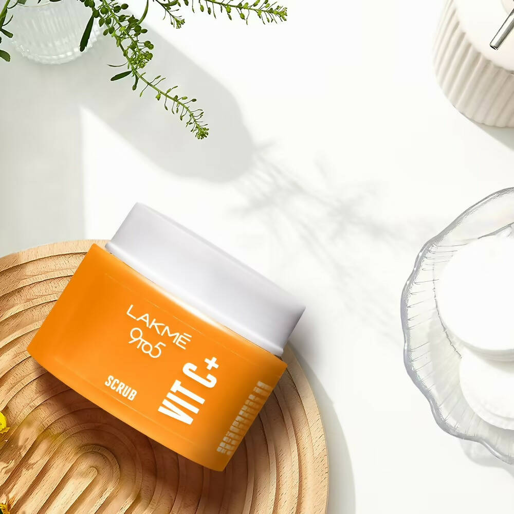 Lakme 9 to 5 Vitamin C+Scrub | Grocsy
