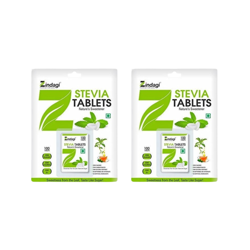 Zindagi Stevia Nature's Sweetener Tablets | Grocsy