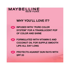 Maybelline New York Baby Lips Color Lip Balm - Pink Lolita | Grocsy