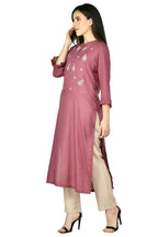 Joban Fashion Wine Cotton Rayon Kurta Set | Grocsy