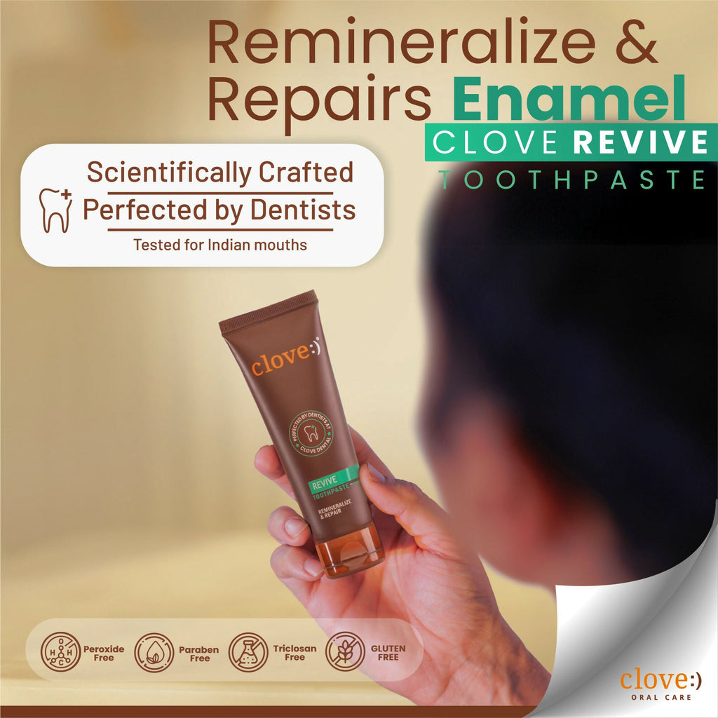 Clove Revive Toothpaste Enamel Repair & Remineralization | Grocsy