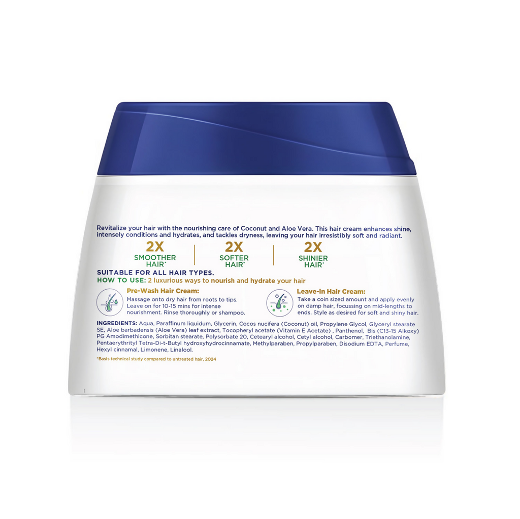 Parachute Advansed Coconut & Aloe Vera Hair Cream | Grocsy