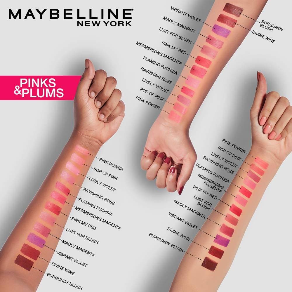 Maybelline New York Color Sensational Creamy Matte Lipstick / 680 Mesmerizing Magenta | Grocsy