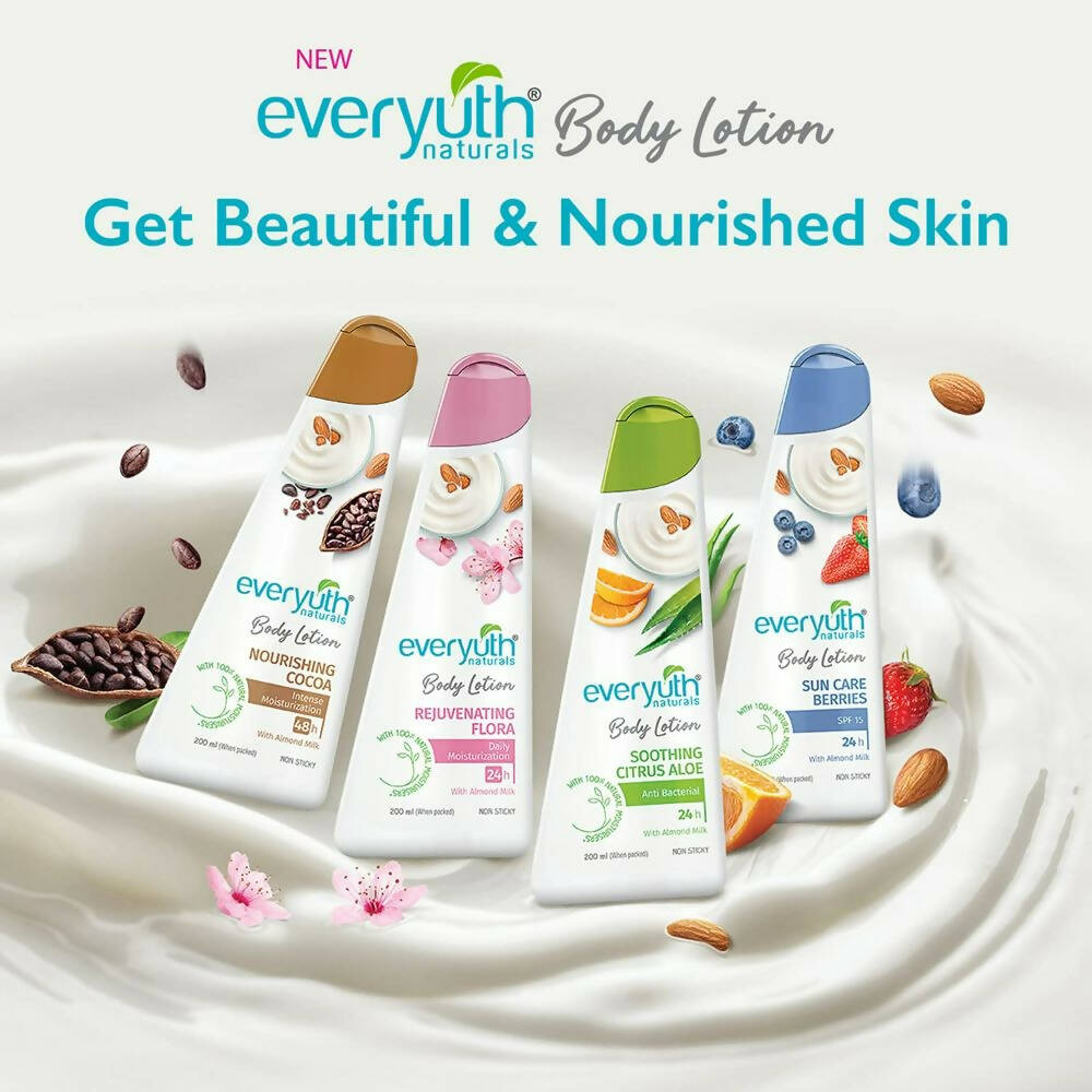 Everyuth Naturals Body Lotion Soothings Citrus Aloe | Grocsy