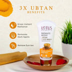 Lotus Herbals Radiance Boost Ubtan Facewash | Grocsy