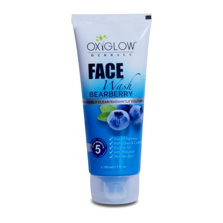Oxyglow Herbals Bearberry Face Wash | Grocsy