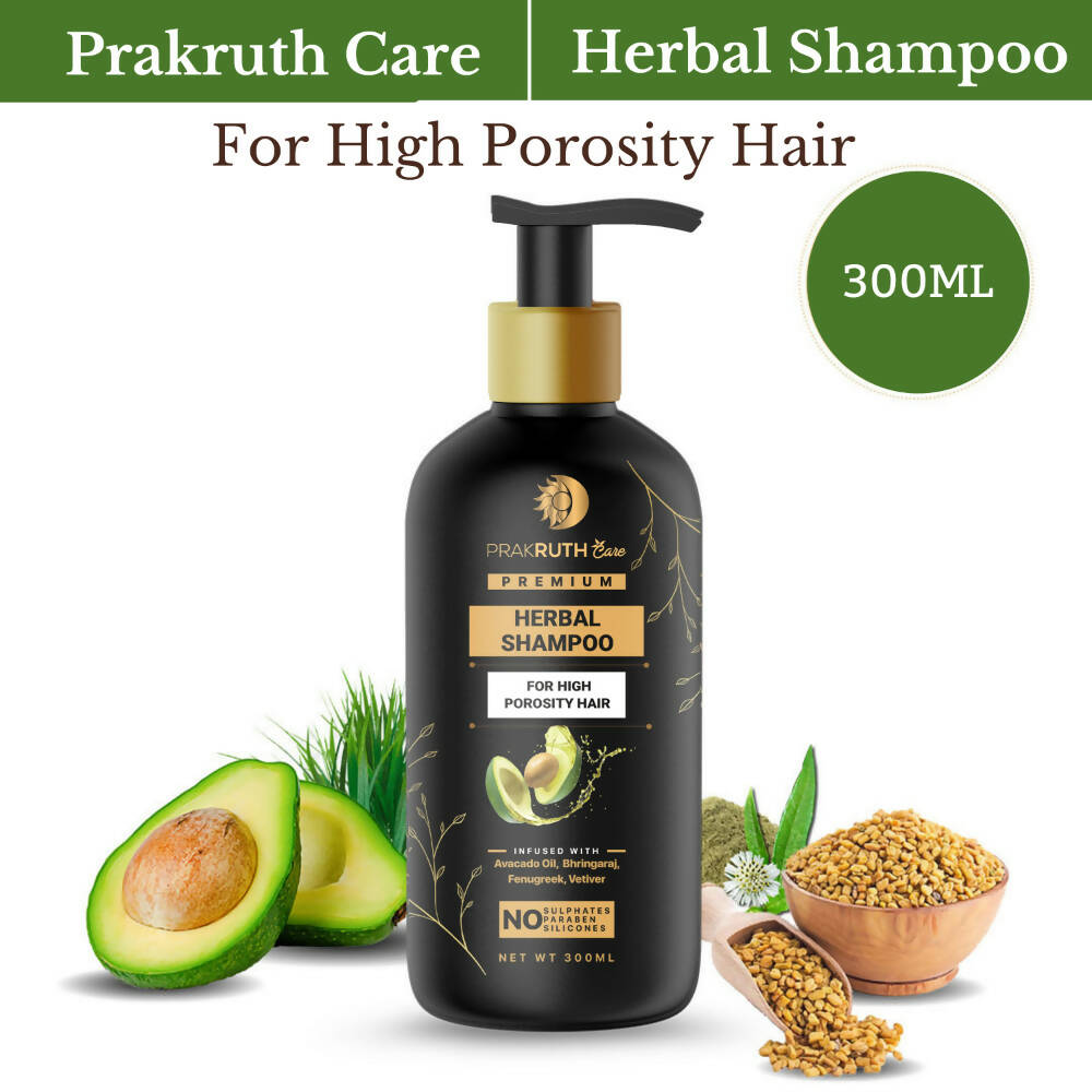 Prakruth Care Premium Herbal High Porosity Shampoo | Grocsy