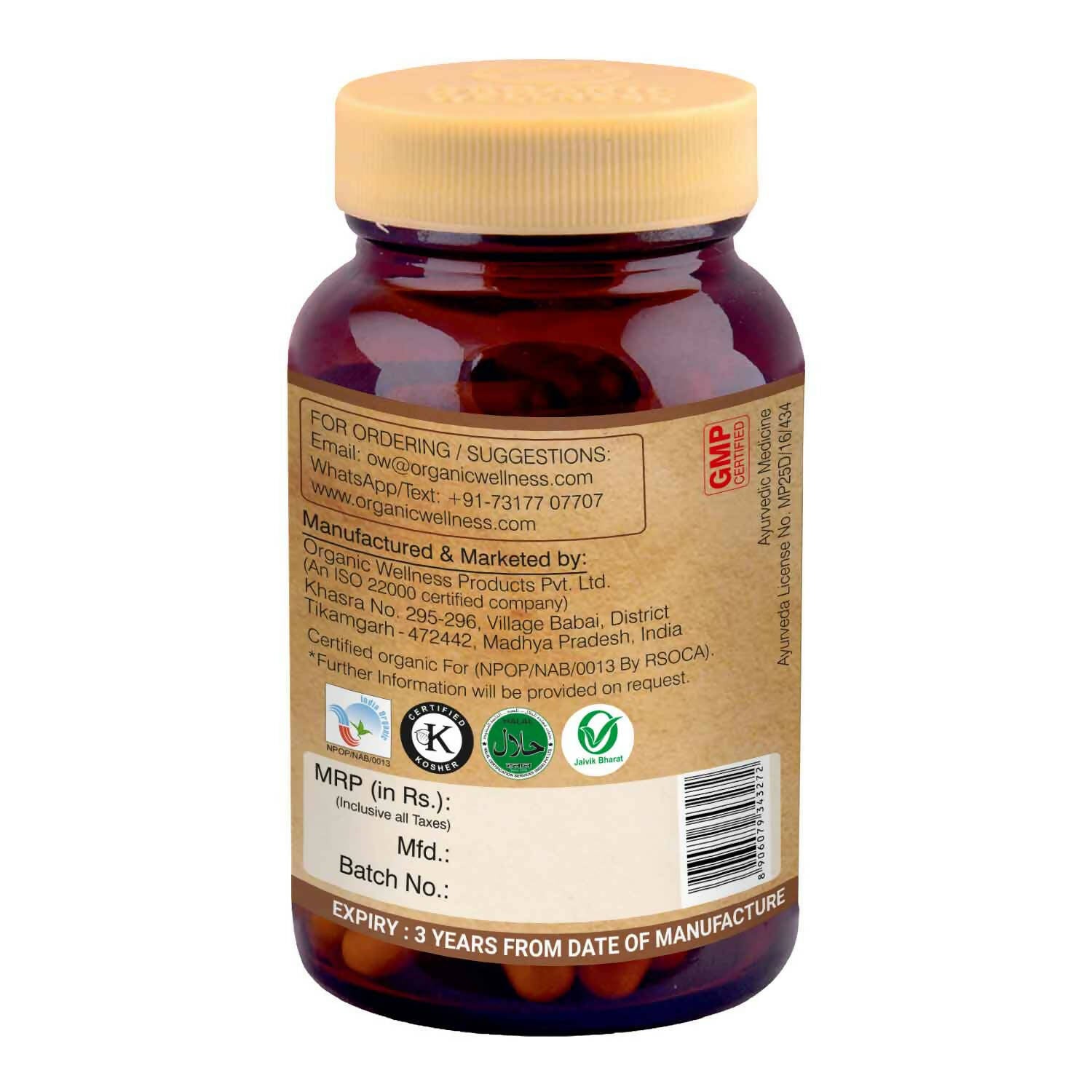 Organic Wellness Detox Vegetarian Capsules | Grocsy
